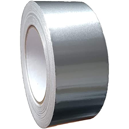 0050-ALU-50 Aluminium Klebeband - Alufolie - Selbstklebend - 50 mm br